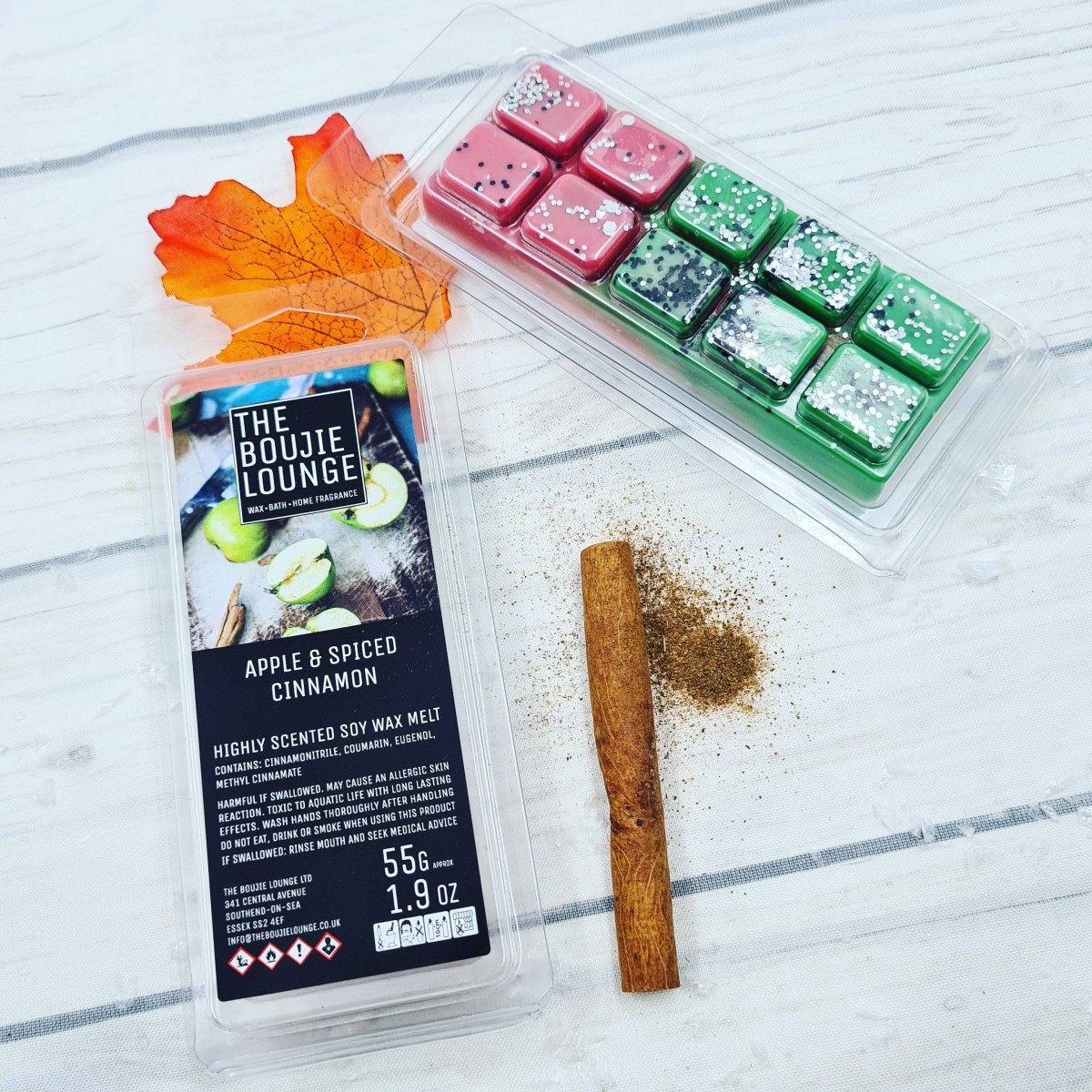 Apple & Spiced Cinnamon Scented Wax Melt by The Boujie Lounge
