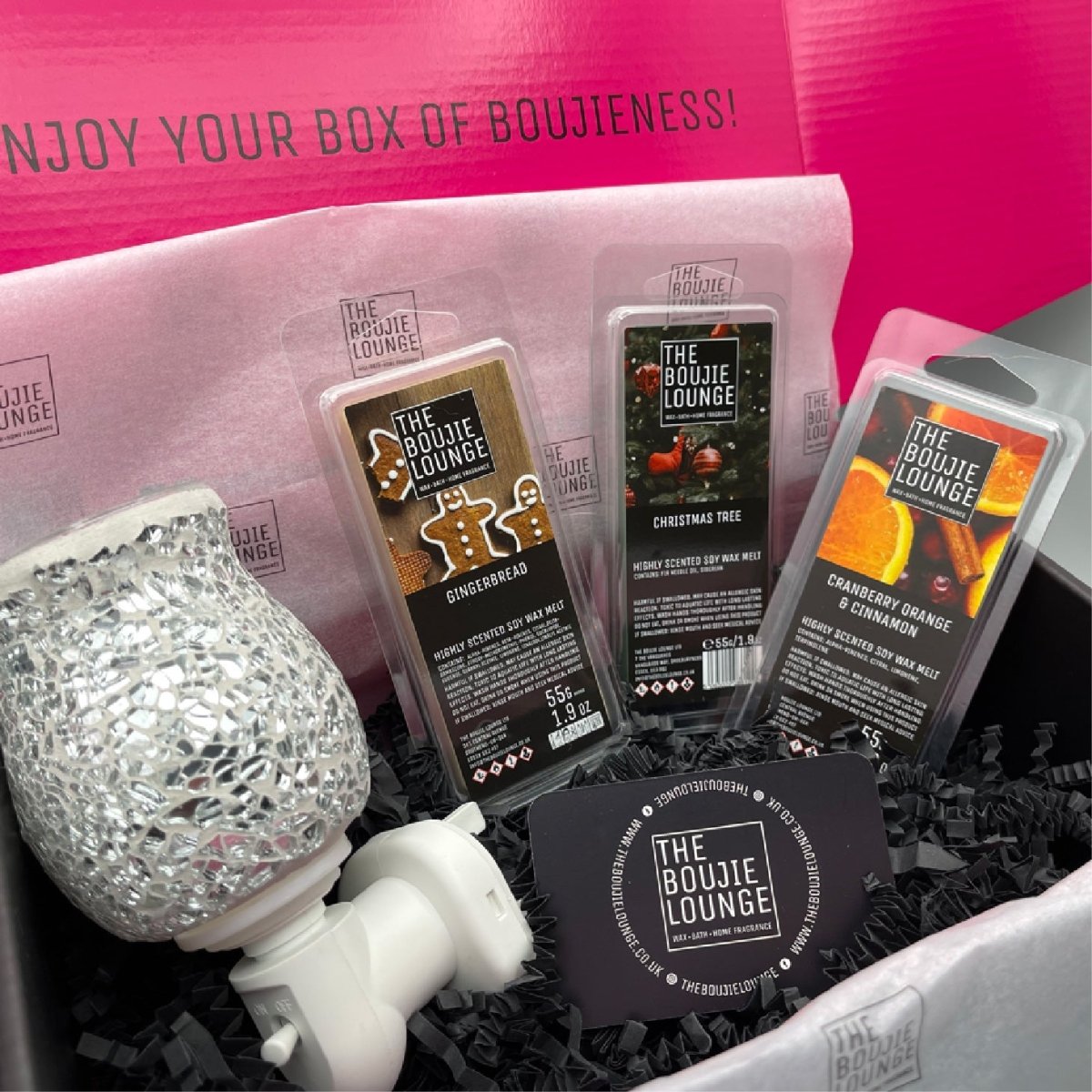 BOUJIE 'CHRISTMAS' Wax Melt Gift Box by The Boujie Lounge