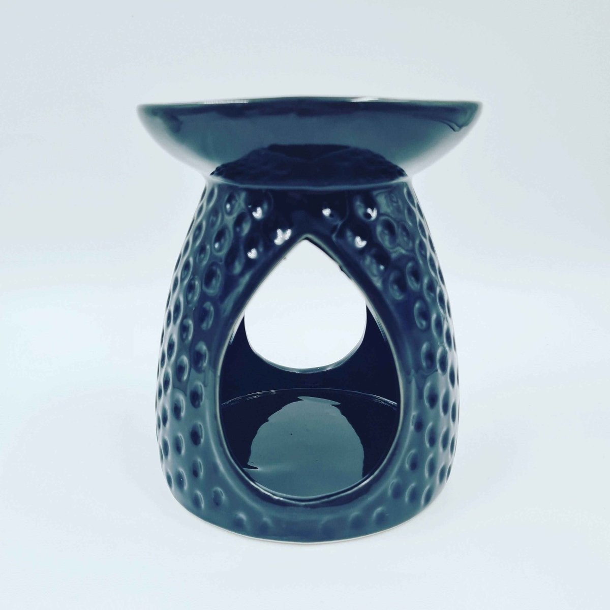 Black Tear Drop Ceramic Wax Burner | The Boujie Lounge