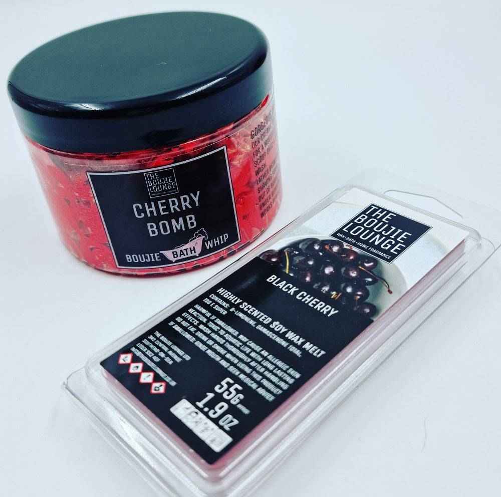 Cherry Bomb Boujie Bath Whip 200g | The Boujie Lounge