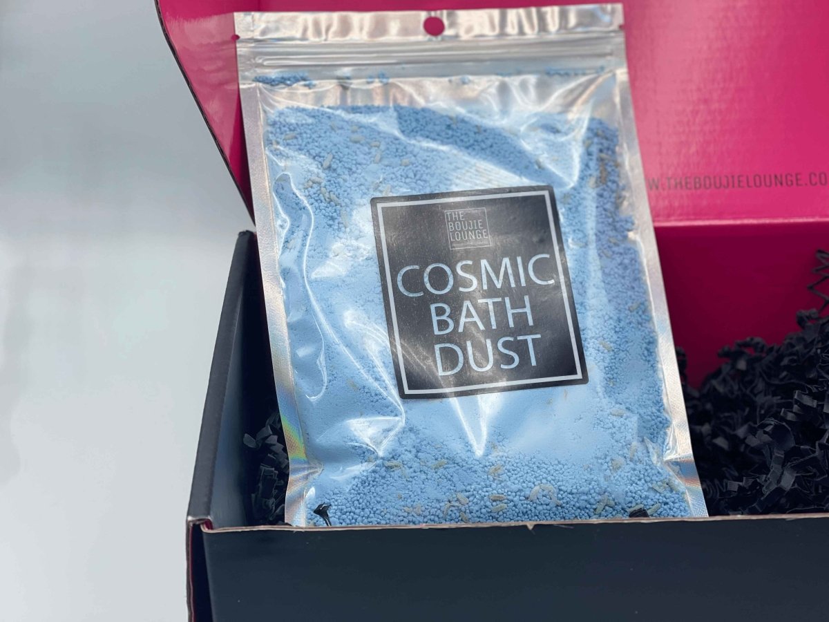 Lavender & Seeds Cosmic Bath Dust 190g | The Boujie Lounge