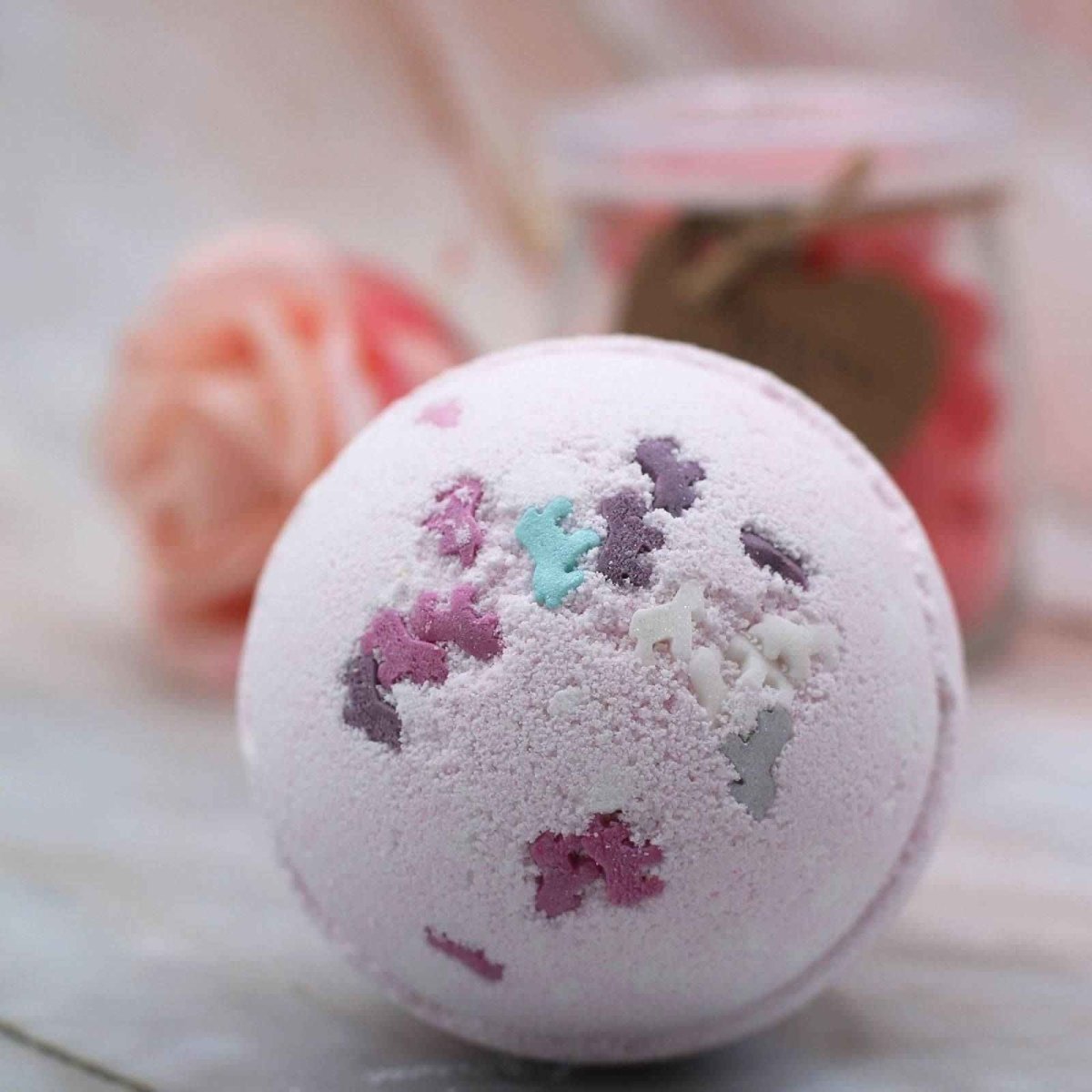 Magic Unicorns Boujie Bath Bomb - White Fig | The Boujie Lounge