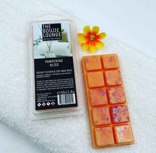 Pampering Bliss High Performance Wax Melt | The Boujie Lounge