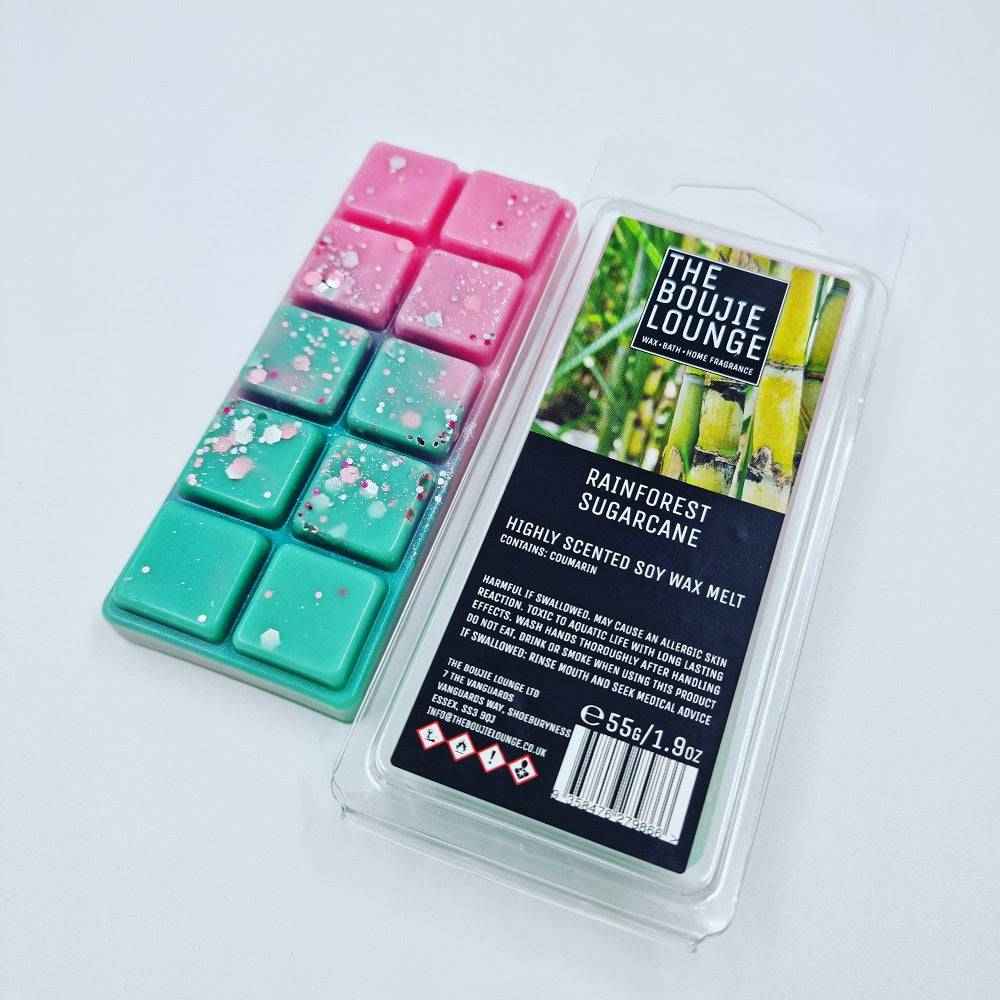 Rainforest Sugarcane High Performance Wax Melt | The Boujie Lounge