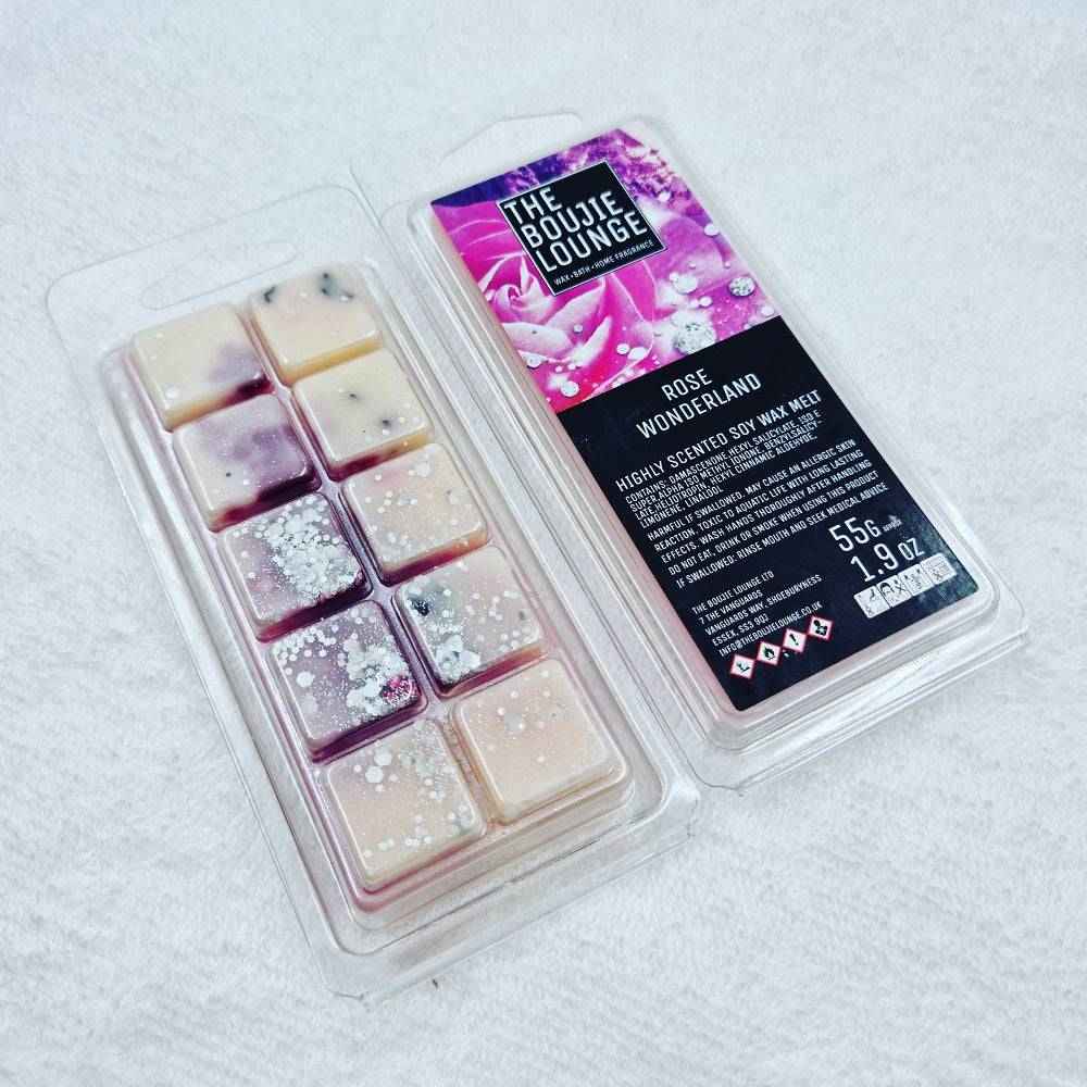 Rose Wonderland High Performance Wax Melt | The Boujie Lounge