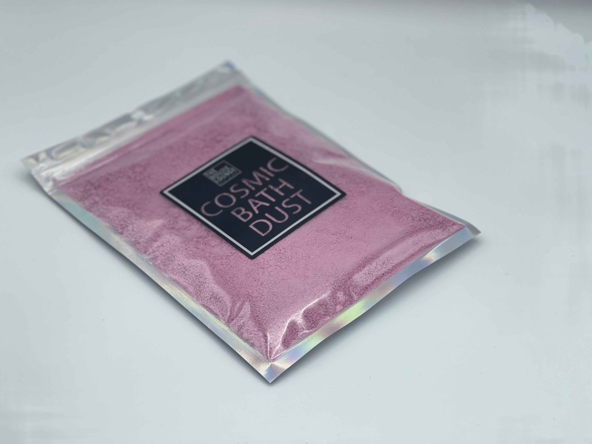 Strawberry Pavlova Cosmic Bath Dust 190g | The Boujie Lounge