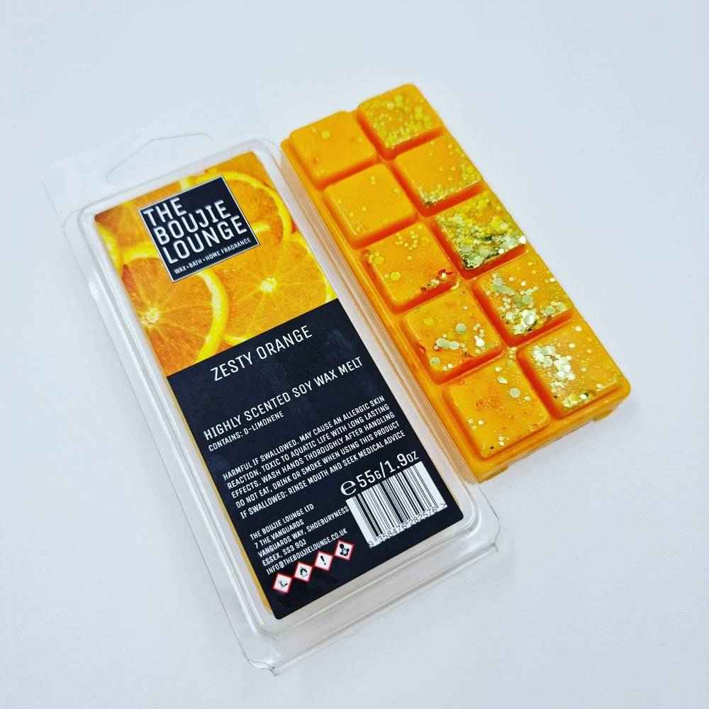 Zesty Orange High Performance Wax Melt | The Boujie Lounge