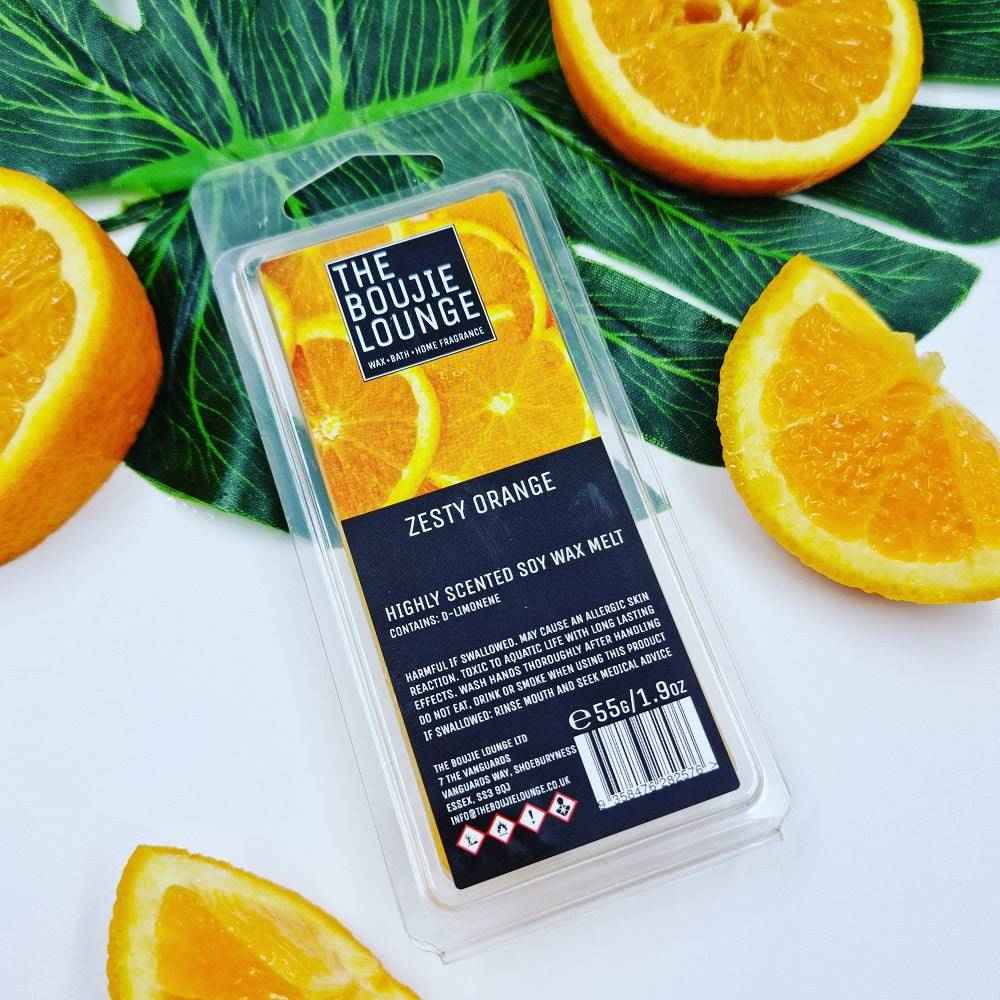 Zesty Orange High Performance Wax Melt | The Boujie Lounge